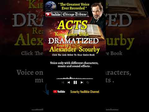 44~Book of Acts Short | By A.Scourby | DRAMATIZED | God is Spirit, Truth & Love #youtubeshorts