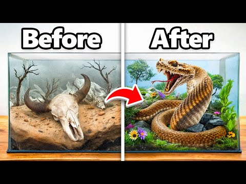 I Transformed an Abandoned Snake’s Home