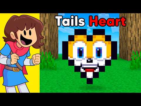 Minecraft But There's SONIC Hearts