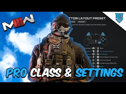 2024 BEST PRO MW3 CONTROLLER SETTINGS + CLASSES (#1 U18 PLAYER)