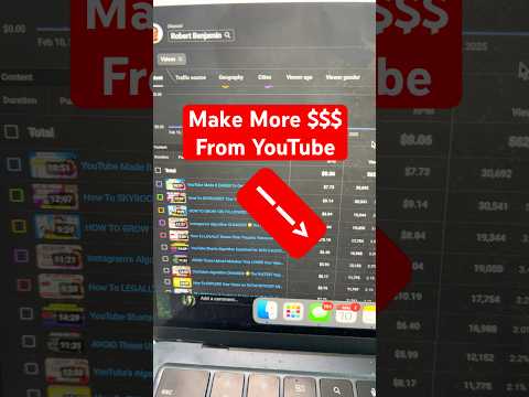 DO THIS To Make MORE Money on YouTube INSTANTLY (2025 Update)