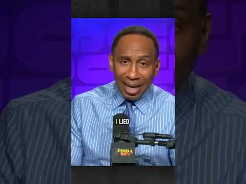 Stephen A. Smith is NOT prepared for the Presidency