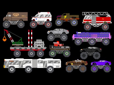 Monster Vehicles 6 - The Kids' Picture Show