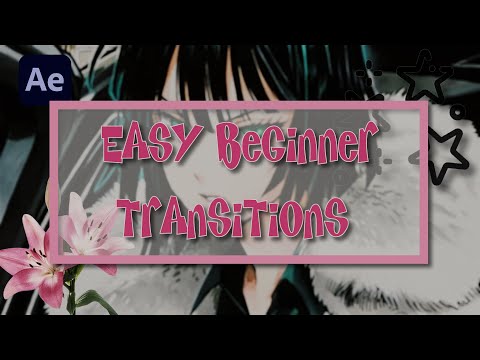 Easy beginners transitions After Effects tutorial