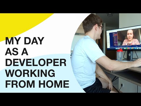 My day as a developer working from home(temporarily)