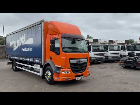 **FOR SALE** 2014 DAF LF220 Day Cab, 4x2, 18T Curtain Sider - Dixon Commercial Exports Ltd