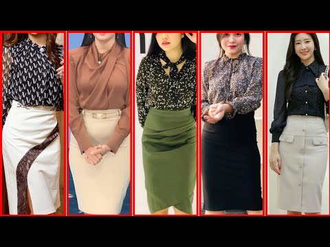 Power Dressing - Best Skirt & Blouse Designs for Business Women"(Target of fashion)2025