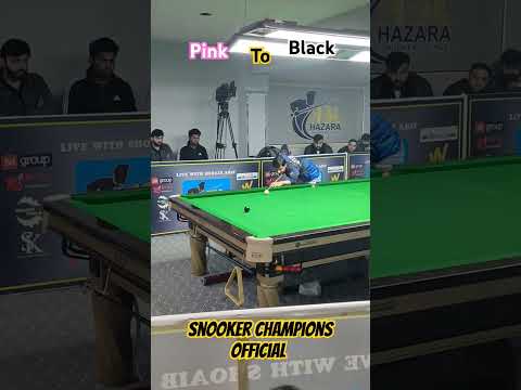 Amazing Pink To Black Place & Pressure Pot | Great Winning shots | Snooker Champions Official #shots