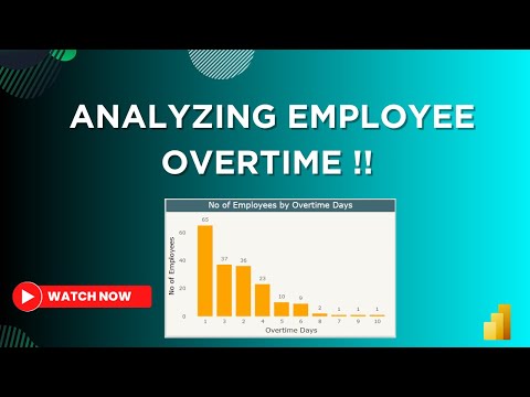 Employee Overtime: A Real-World Data Analysis Tutorial in Power BI | HR Analysis | MiTutorials