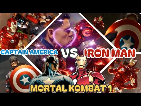 Captain America VS Iron Man but it’s Mortal Kombat 1