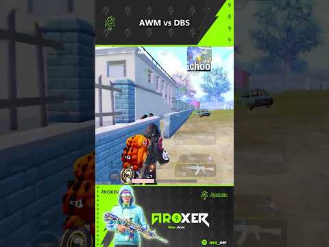 AWM vs DBS  #aroxer #bgmi