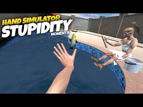 Hand Simulator Stupidity Part 1 - Tangan Mlintir, Sulap, Lele