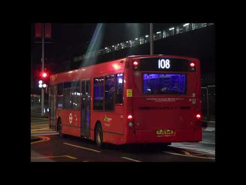 Enviro 200 Go Ahead London Central SE122 YX61BWW Route 108 at Stratford City Bus Station Stop S & X