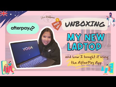 Unboxing: Lenovo Yoga Pro 7i and how I used the Afterpay app to buy it | Vien Mlbnn