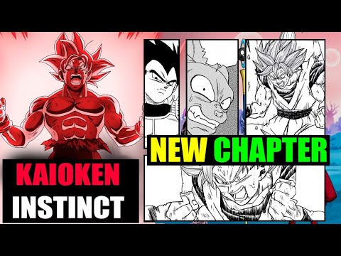 GOKU COMBINES Ultra Instinct WITH KAIO-KEN (DEATH COMBINATION) - DRAGON BALL SUPER CHAPTER