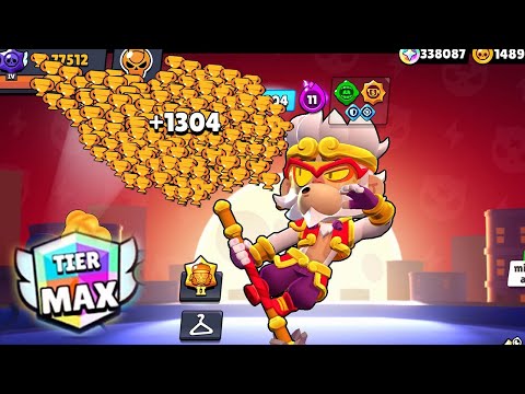 WUKONG MICO MAX TIER to 1304 TROPHIES🏆 RANK 50🔥 BRAWL STARS NEW UPDATE🔥