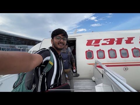 First Time In Flight ✈️ | Delhi To Hyderabad