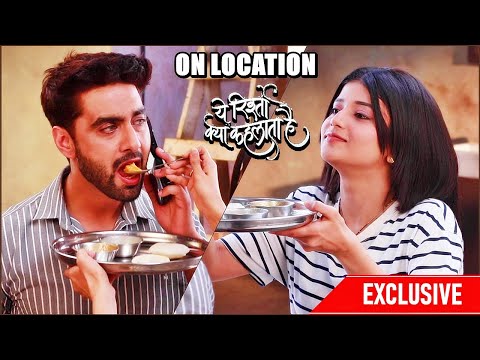 YRKKH: Abhira Feeds Armaan As He Leaves For A Job Interview | ON LOCATION