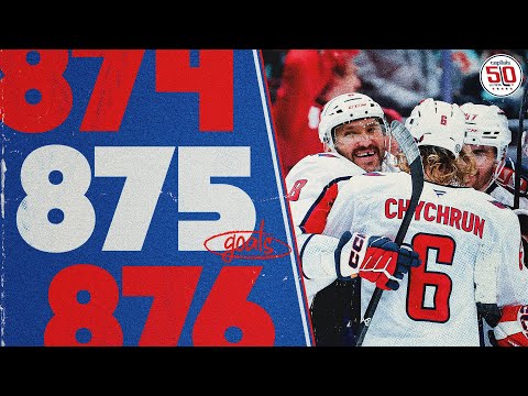 Alex Ovechkin's 875th Career Goal