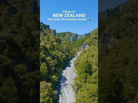 3 OTHERWORLDLY PLACES IN NEW ZEALAND 🪐 #newzealnd #nztravel #newzealandtravel #travelshorts