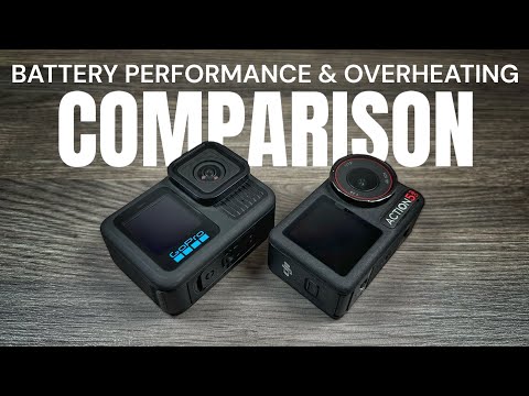 Battery Performance and Overheating Comparison - GoPro Hero 13 vs. DJI Action 5 Pro