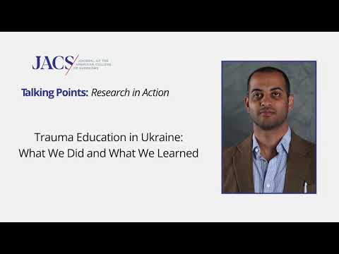 Trauma Education in Ukraine