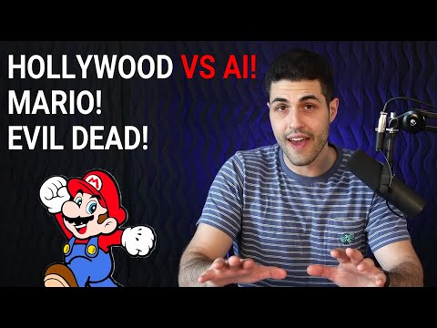 Hollywood vs AI, Mario Box Office Win, Evil Dead Rise Review