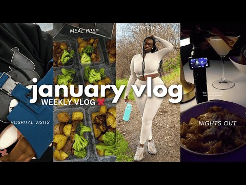 vlog | 75 hard, HOSPITAL VISITS*, meal prep, shopping + more