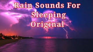 Rain Sounds For sleeping Original #blackscreenrainsounds