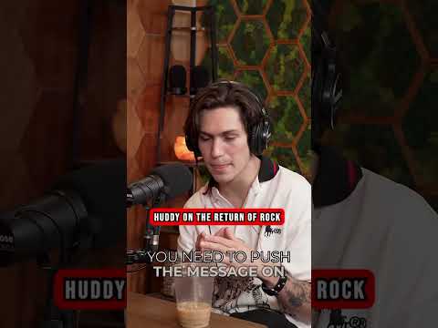 Huddy on the return of rock! Podcast drops this week- #huddy #lilhuddy #rocknroll