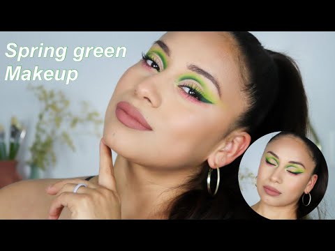 MAQUILLAJE COLORES VERDE | PRIMAVERA