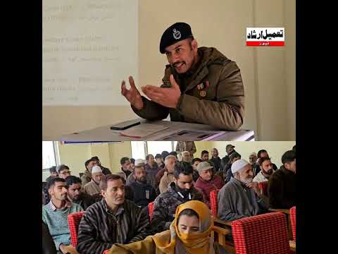 Police organises Lok Darbar-cum-awareness programme on New Cri-minal Law-s in Sangam Srinagar