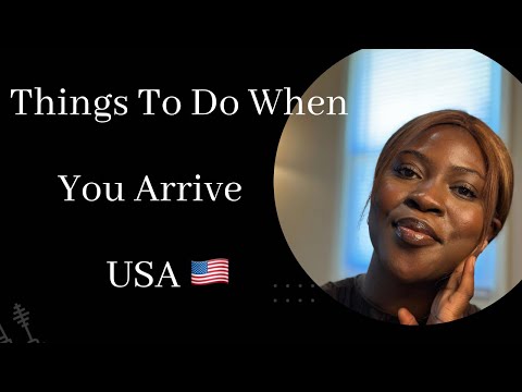 Things To Do When You Arrive USA 🇺🇸🇺🇸 || International Student || Ultimate Guide.