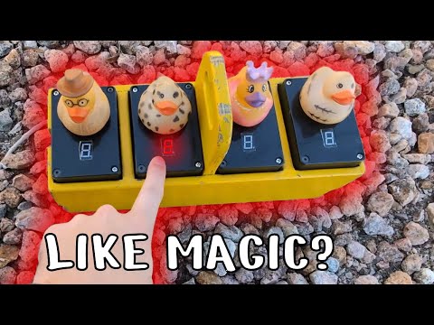 This Gadget Geocache is Unlocked with Wireless "Magic Ducks"  | GeoTrek