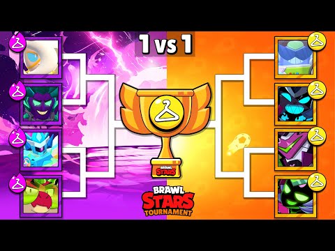 HYPERCHARGE SKIN vs LEGENDARY SKIN | Season 34| Brawl Stars Tournament