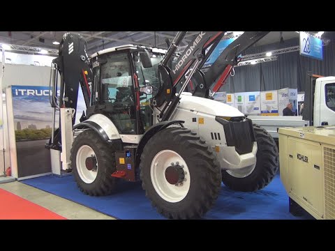 Hidromek 102S K4 Backhoe Loader (2024) Exterior and Interior