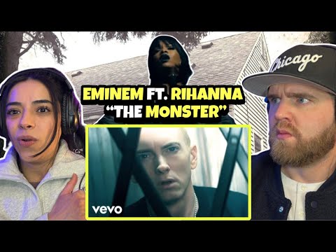 Eminem is a ONCE IN A LIFETIME ARTIST: Eminem ft.Rihanna - The Monster (Karen's first reaction)