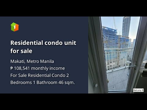 Residential condo unit for sale