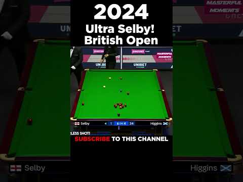 What's Behind Selby's SHOCKING British Open 2024 Performance? #shorts #snookermoments #cuesports