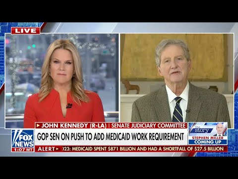 Kennedy on Medicaid: Best way to get back on your feet is to get off your ass