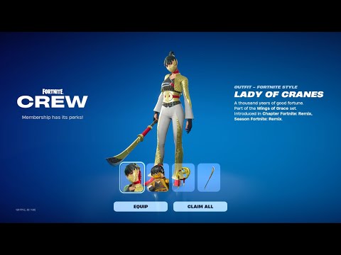 Getting the December 2024’s Fortnite Crew Pack! (& unlocking every battle pass)