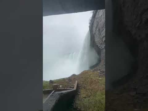 Journey behind the falls