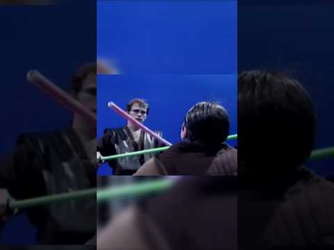 Testing Anakin vs Dooku! #StarWars #GeorgeLucas #ROTS #Kenobi #Vader #AnakinSkywalker #Jedi #Shorts