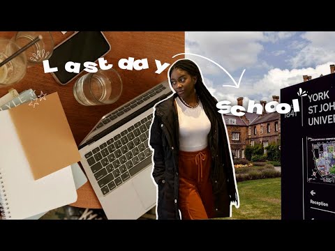 Last day of masters📚 | day in the life of an international student in the UK.