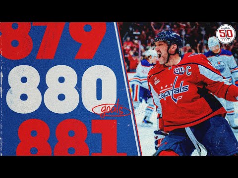 Alex Ovechkin's 880th career goal