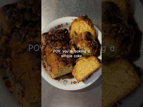 POV: you’re baking a simple cake #baking #cakebaking #homebaking