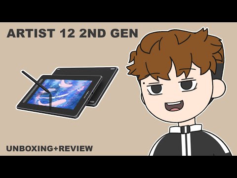 XPPEN ARTIST 12 2ND GEN | Unboxing + Review Tagalog