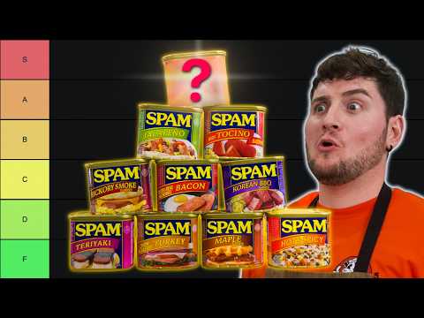 Cooking and Ranking ALL The SPAM Flavors