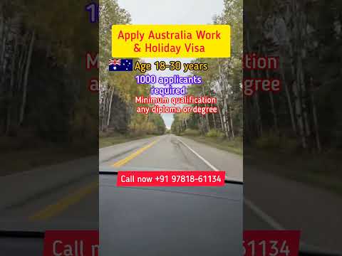 Apply Australia Work & Holiday Visa 🇦🇺 | Australia Tourist/Visitor Visa | Australia Work Visa #visa