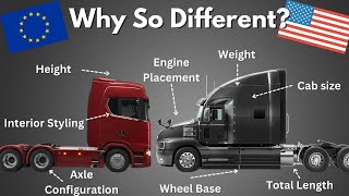 Why American and European Trucks Are So Different